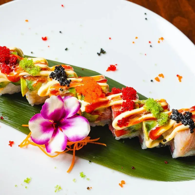 Sushi rolls from Hikari's menu