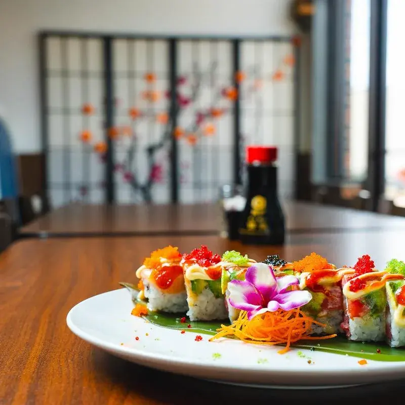 Fancy Rainbow roll
