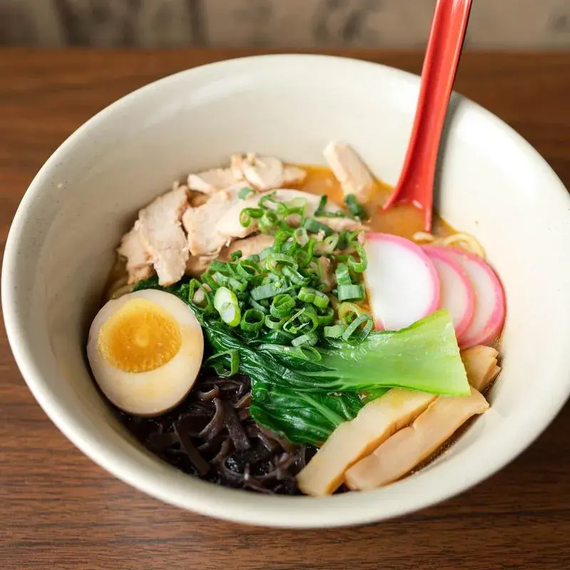 Spicy chicken ramen